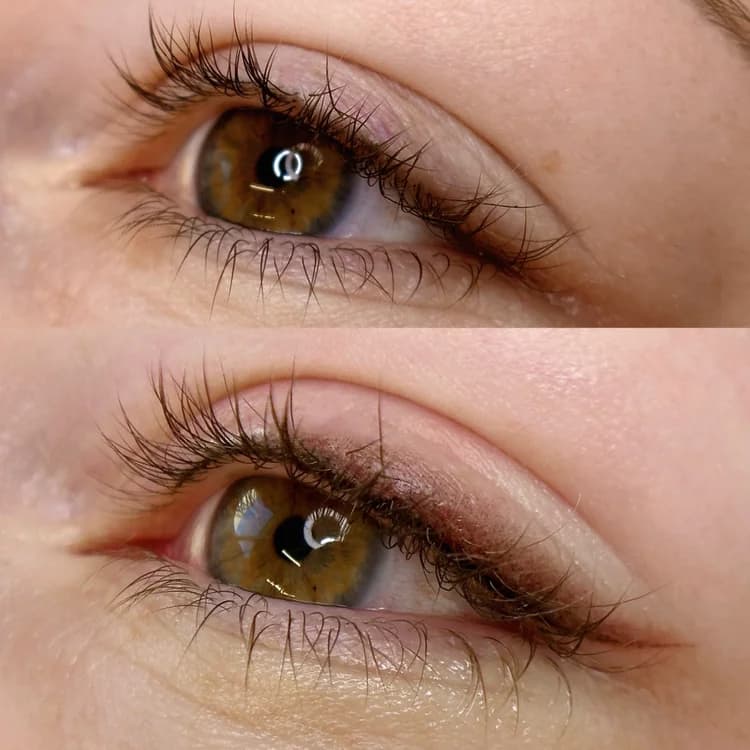 Eyeliner tattoo result 11