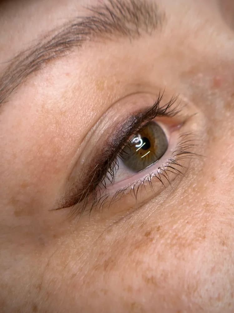 Eyeliner tattoo result 12