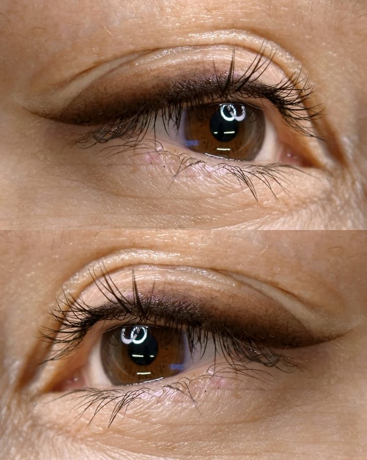 Eyeliner tattoo result 9
