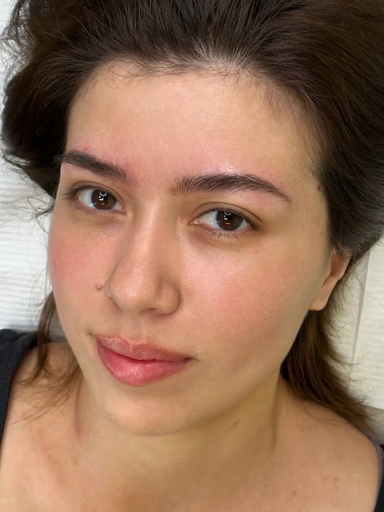 Eyebrow tattoo result 1