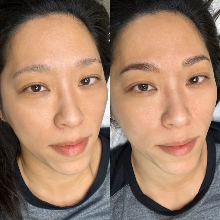 Eyebrow tattoo result 17