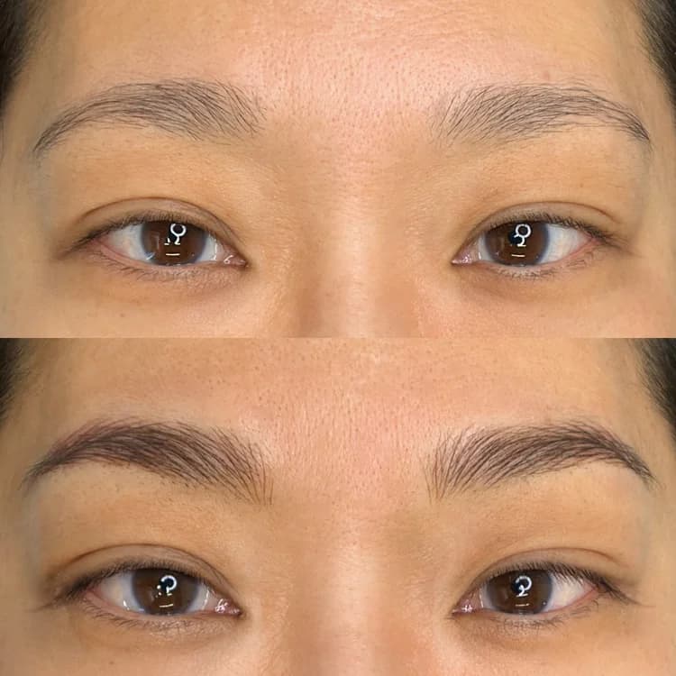 Eyebrow tattoo result 23