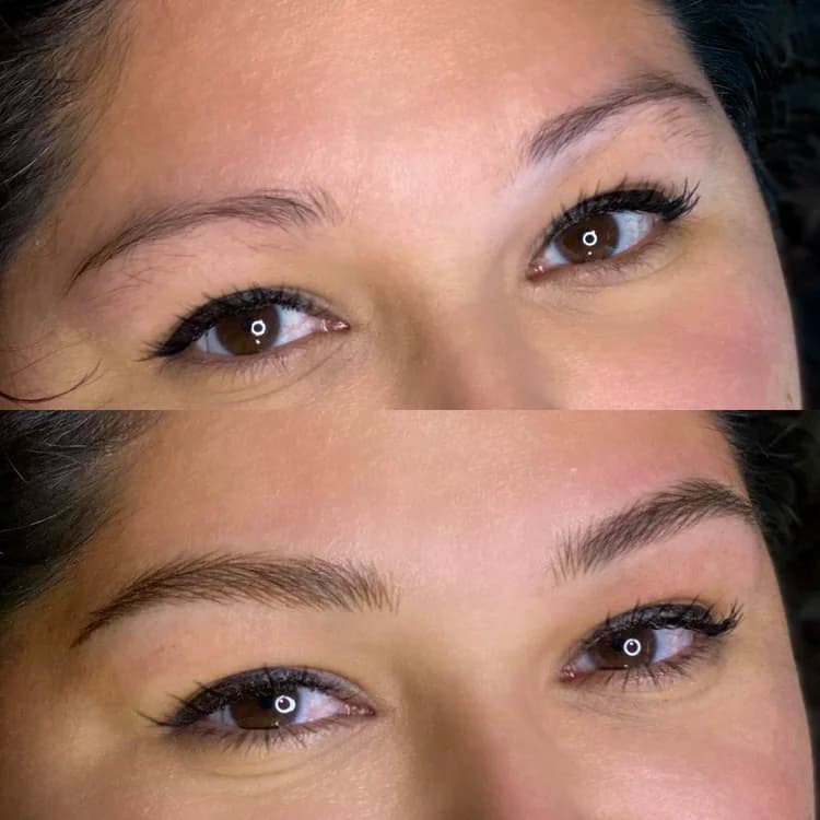 Eyebrow tattoo result 25