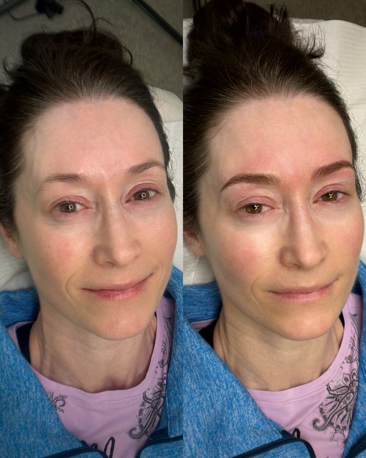 Eyebrow tattoo result 31