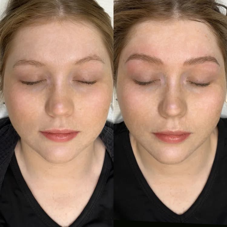 Eyebrow tattoo result 8