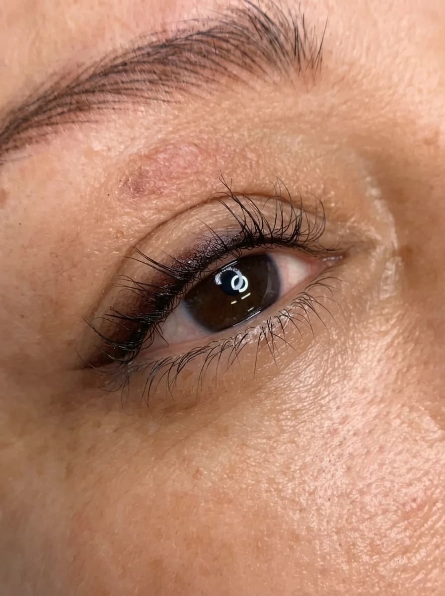 Eyeliner tattoo result 1